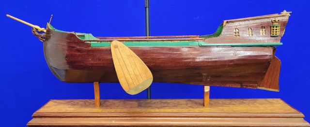 A model of what the baggage ferry may have looked like A model of what the baggage ferry may have looked like